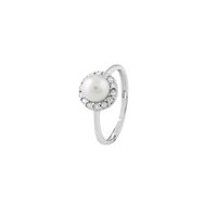 Anello Bliss Donna BL RUGIADA PERLE in Oro bianco Perla 20102613 - 20102613